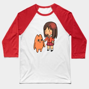 I draw chibi osaka and chiyo chan's dad (front ver.) / azumanga daioh Baseball T-Shirt